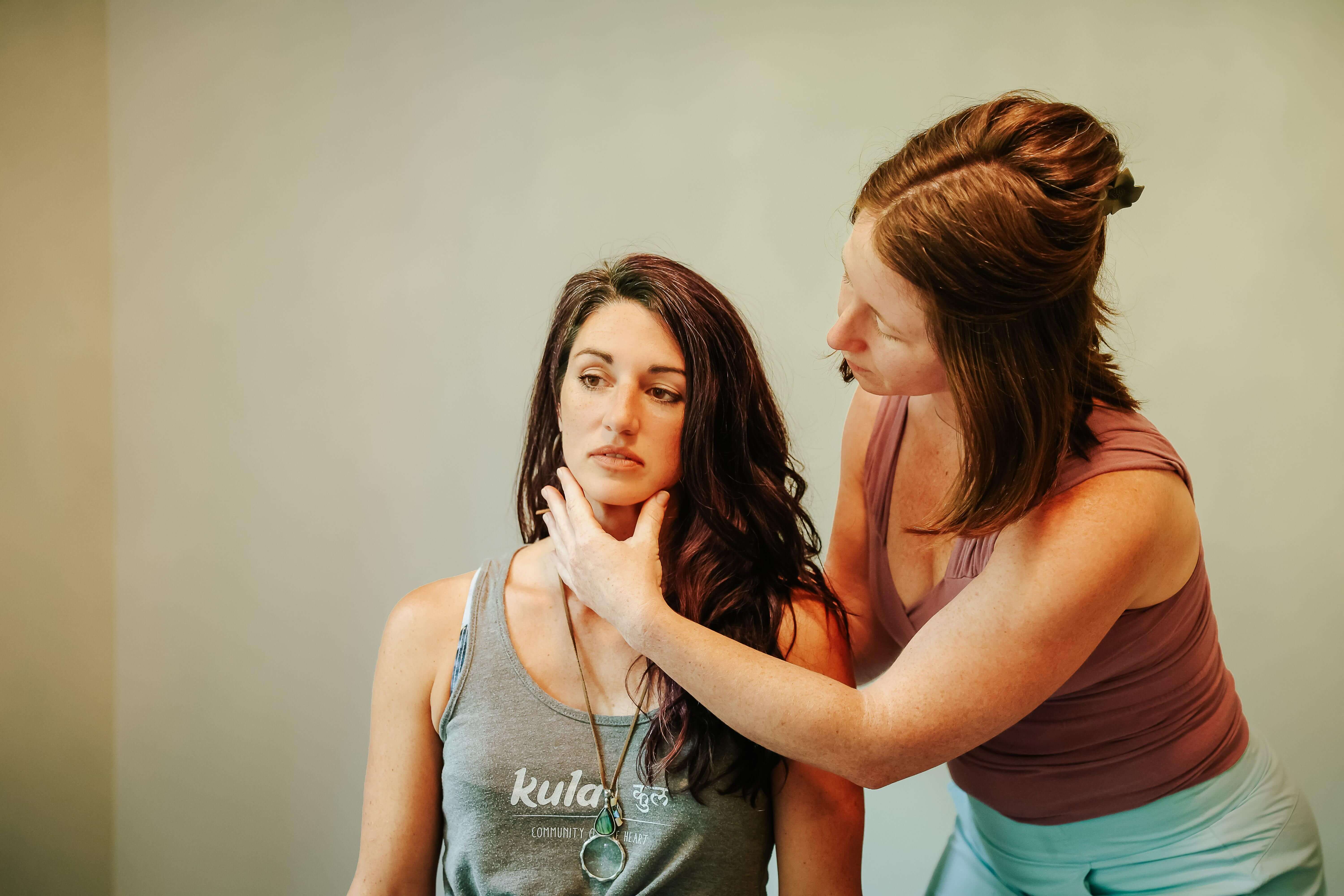 Alexander Technique session - hands-on guidance